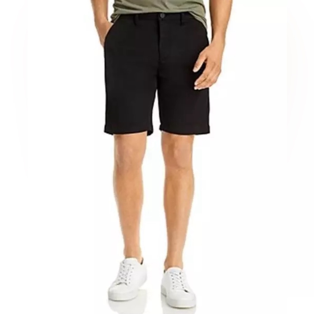 Monfrère Cruise Chino Shorts in Black, Size 30 New w/Tag Retail $168